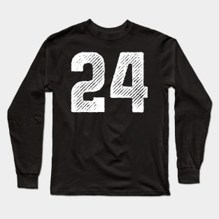 Rough Number 24 Long Sleeve T-Shirt